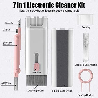 7-in-1 Electronics Cleaner Kit - Keyboard Cleaner kit, Portable Multifunctional Cleaning Tools
