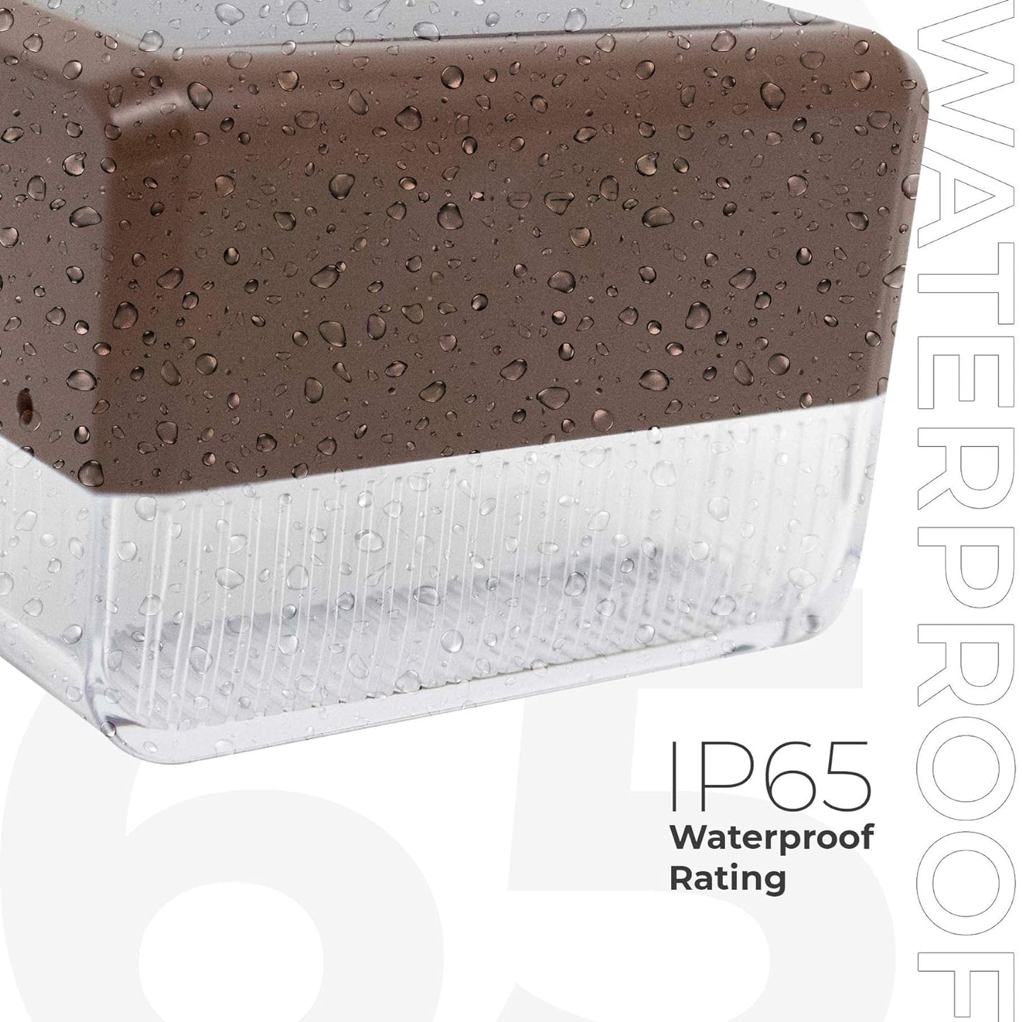 Solar Stair Lights : Auto Light Up In The Dark