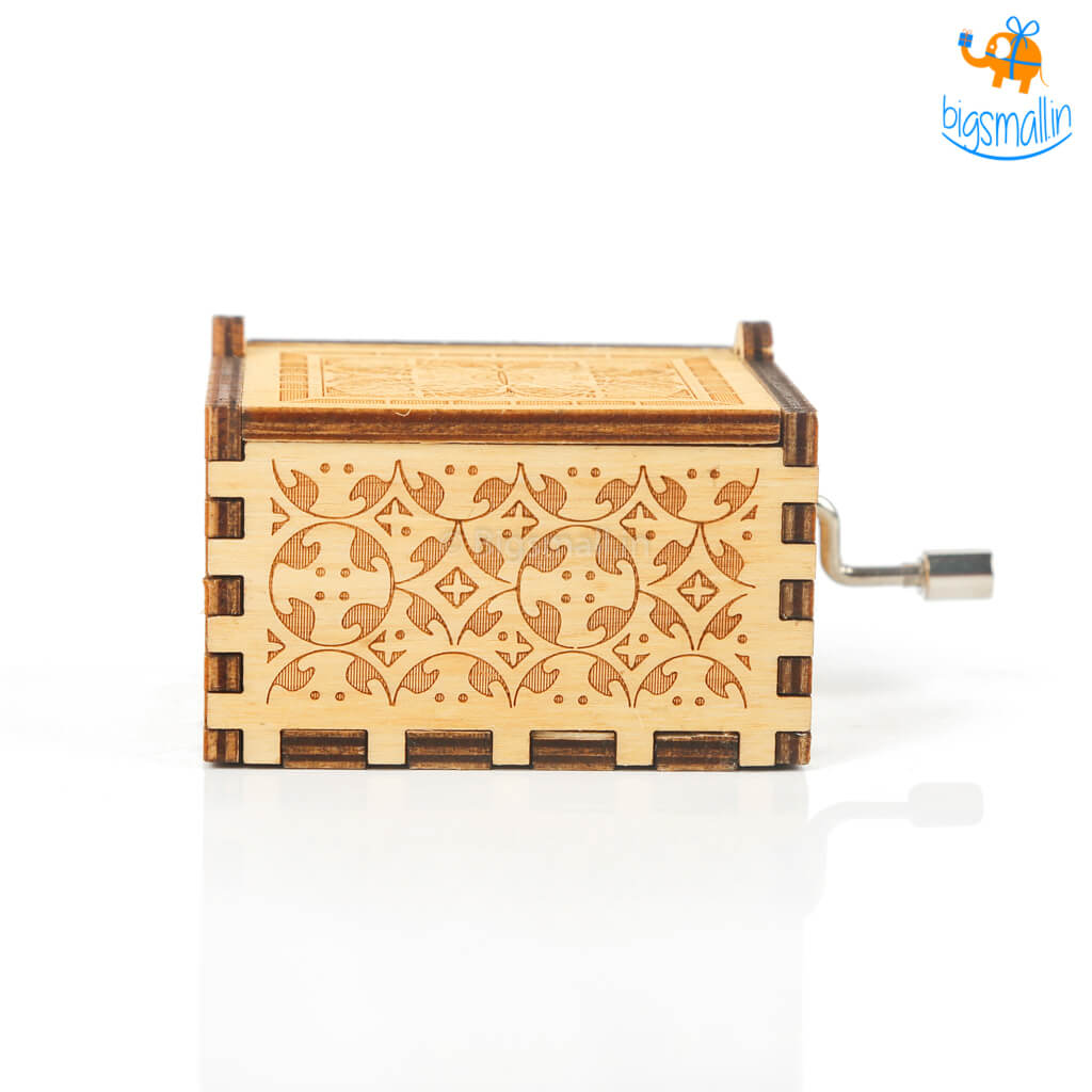 Jurassic Park Wooden Music Box