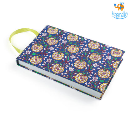 Handmade Floral Sketch Book