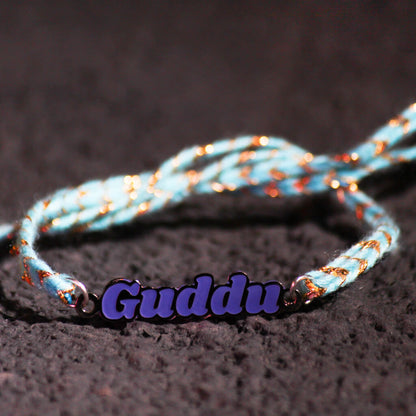 Guddu Metallic Rakhi