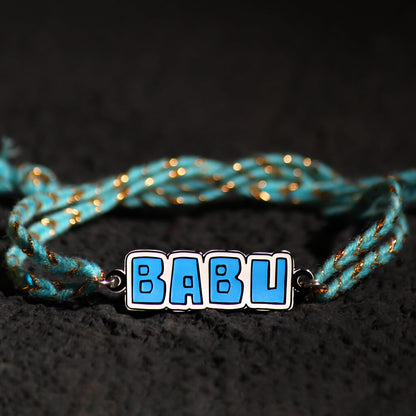 Babu Metallic Rakhi for Raksha Bandhan