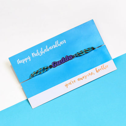Guddu Metallic Rakhi