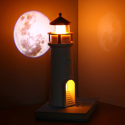 Lighthouse Lamp with Projector
